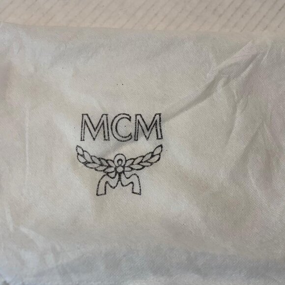 MCM #P8767 Shoulder Bag/Purse   Cognac color w/Dust cover NEW - Picture 12 of 12